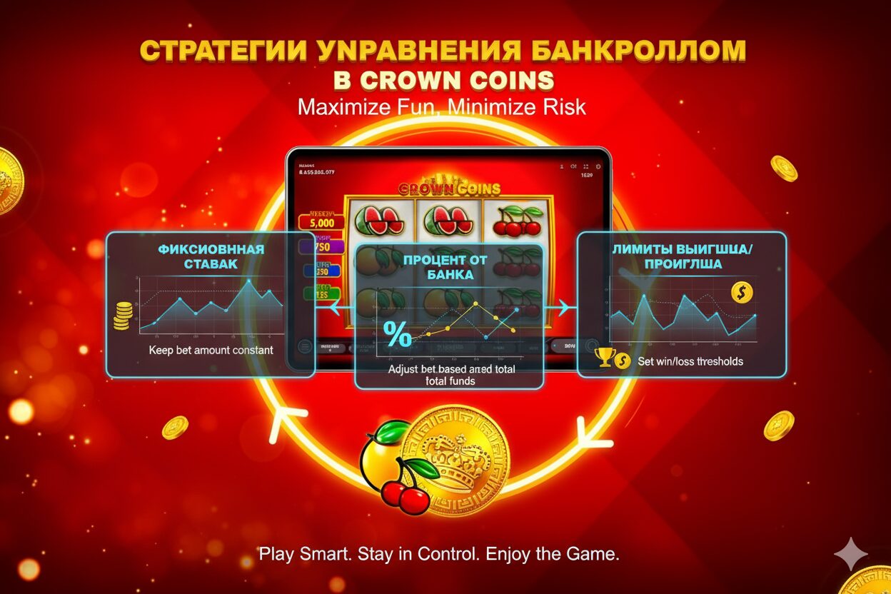 Bankroll management strategies in the Crown Coins slot machine