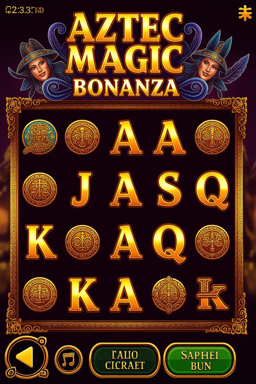 Symbol payout table in Aztec Magic Bonanza