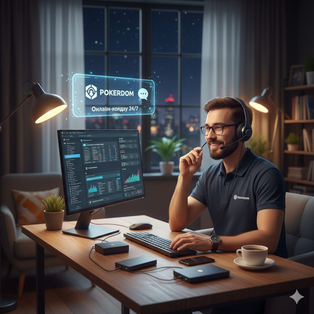24/7 Pokerdom Player Support