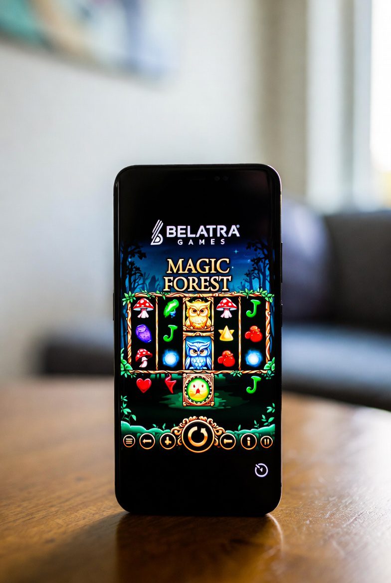 Belatra слотындағы Magic Forest ойын процесі