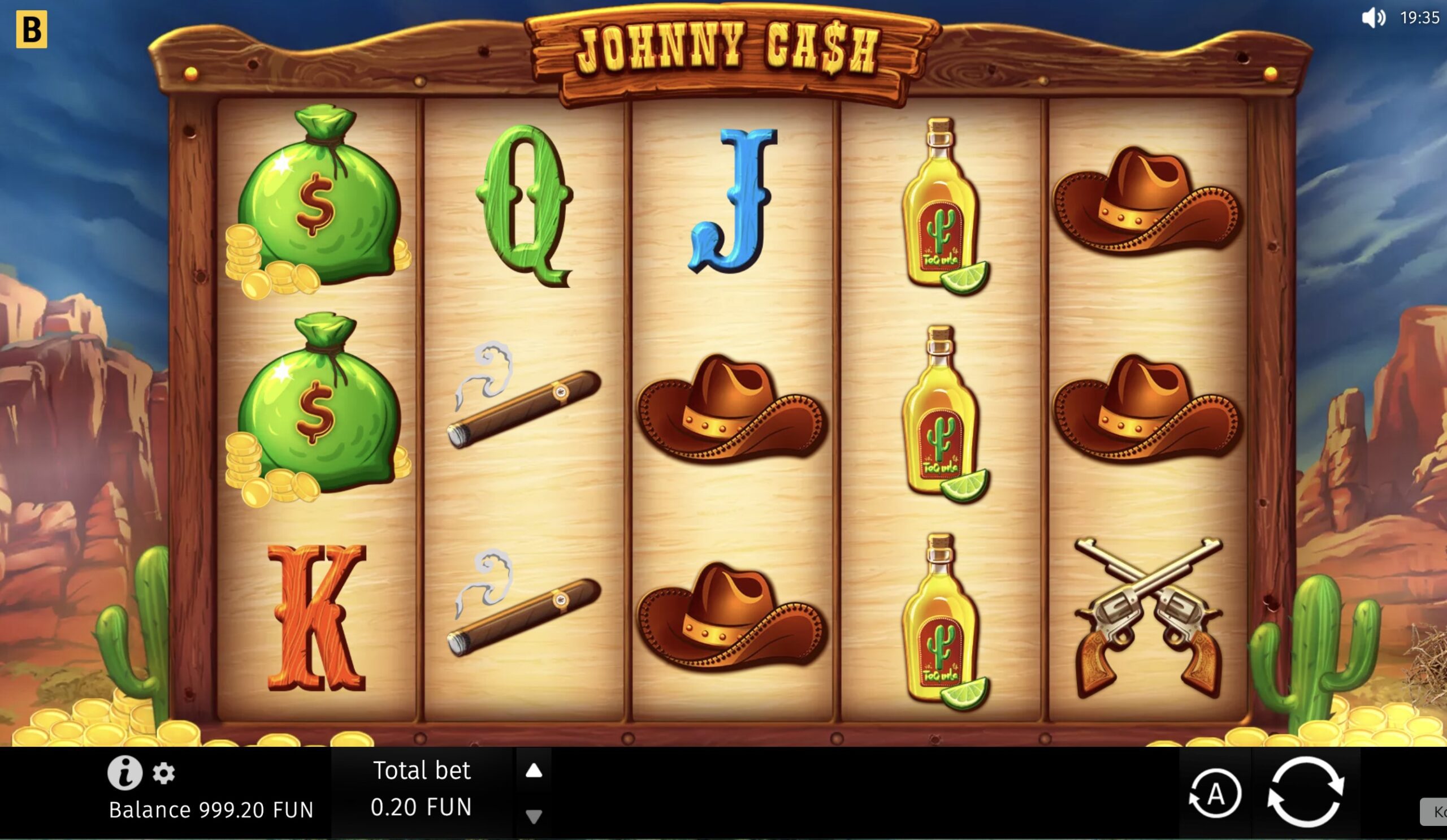 Play the Johnny Cash slot on Pokerdom right now