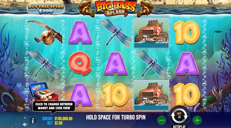 Collection of Big Bass series slots from Pragmatic Play